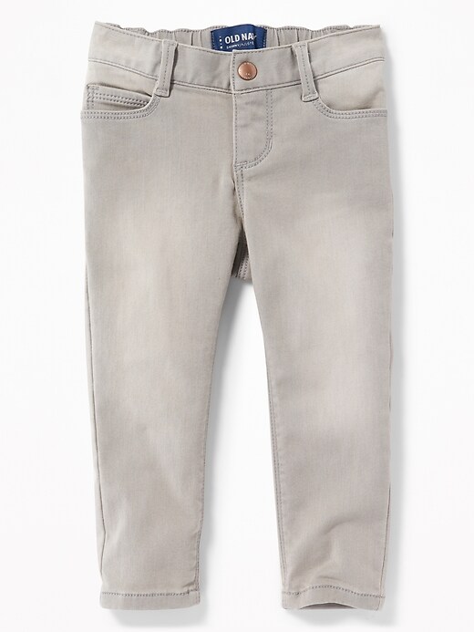 View large product image 1 of 2. Skinny Ballerina Gray Jeans for Toddler Girls