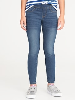 old navy pull on jeans