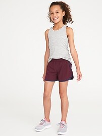 View large product image 3 of 3. Go-Dry Cool Run Shorts for Girls