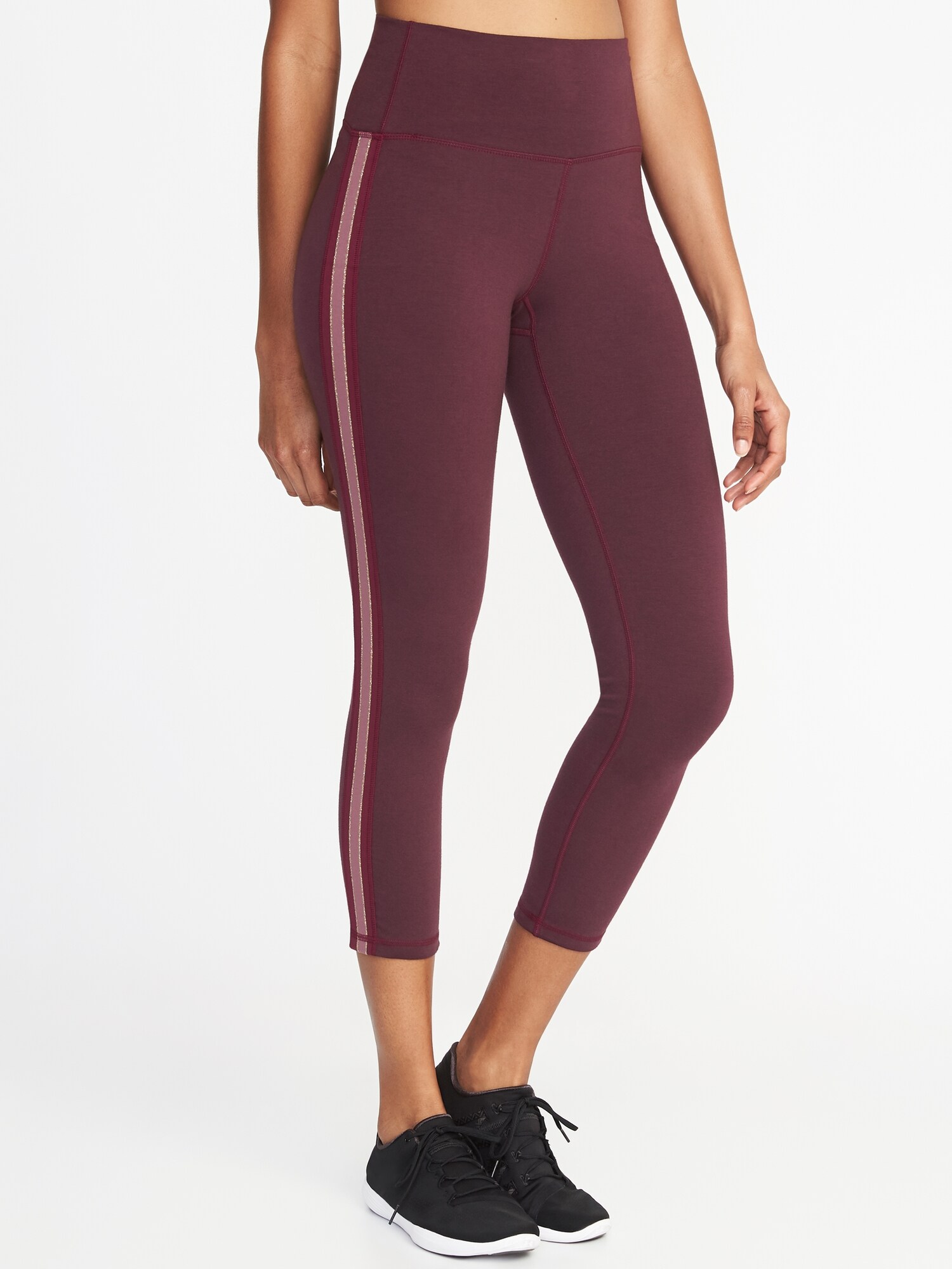 Side Stripe Soft Leggings