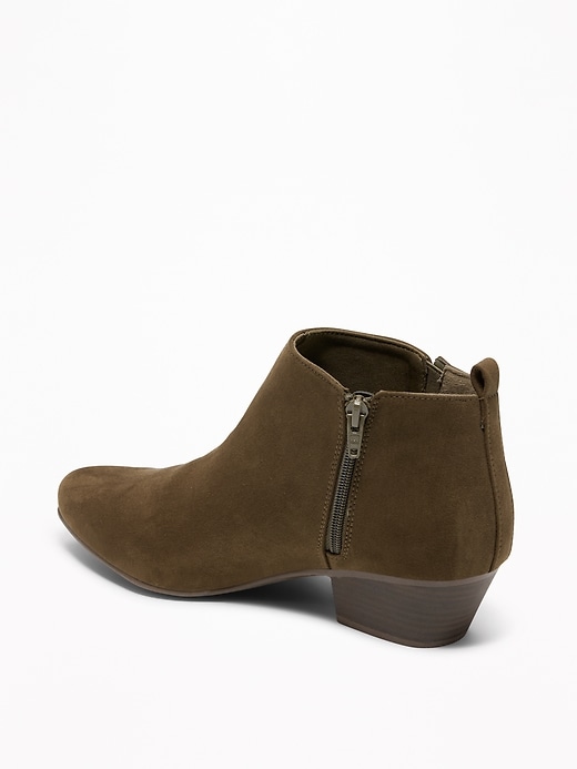 Image number 4 showing, Sueded Ankle Boots for Women