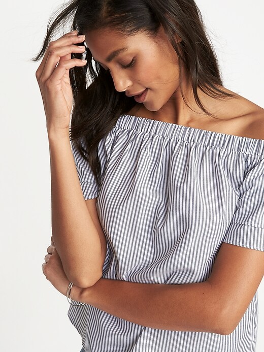 Image number 4 showing, Off-the-Shoulder Tiered-Ruffle Swing Top for Women