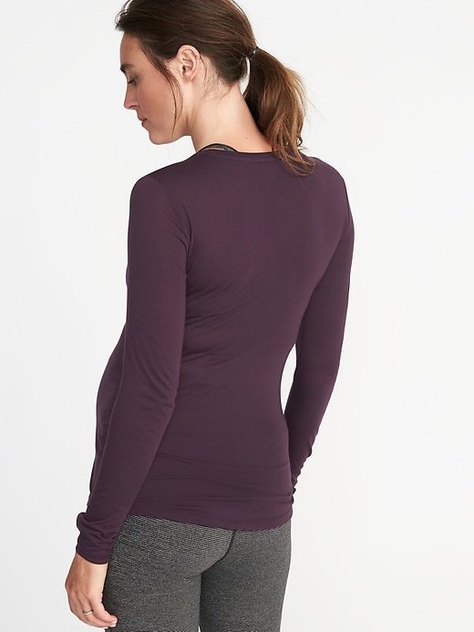 Image number 2 showing, Maternity Semi-Fitted Performance Tee