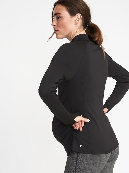 Maternity 1/4-Zip Performance Jacket | Old Navy