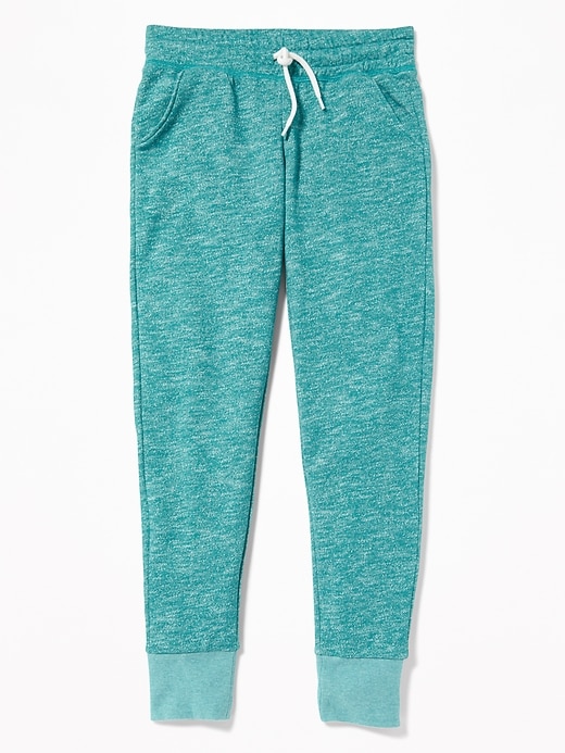View large product image 1 of 2. Relaxed Slub-Knit Joggers for Girls