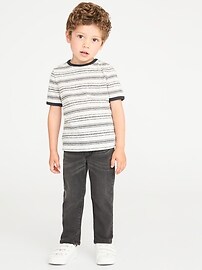 View large product image 3 of 3. Karate 24/7 Skinny Gray Jeans for Toddler Boys