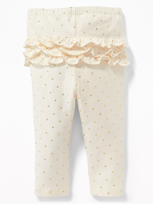 View large product image 2 of 2. Ruffle-Trim Leggings for Baby
