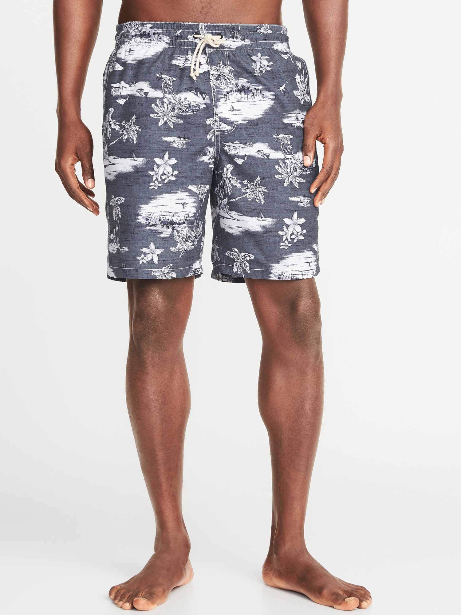 Printed Swim Trunks for Men - 8-inch inseam | Old Navy
