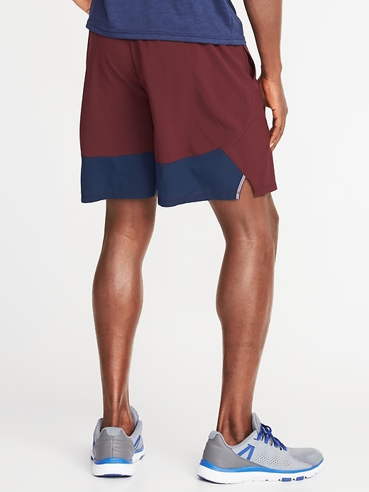 View large product image 2 of 2. Go-Dry 4-Way Stretch Run Shorts - 7-inch inseam