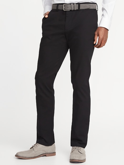 View large product image 1 of 2. Slim Built-In Flex Non-Iron Ultimate Chinos
