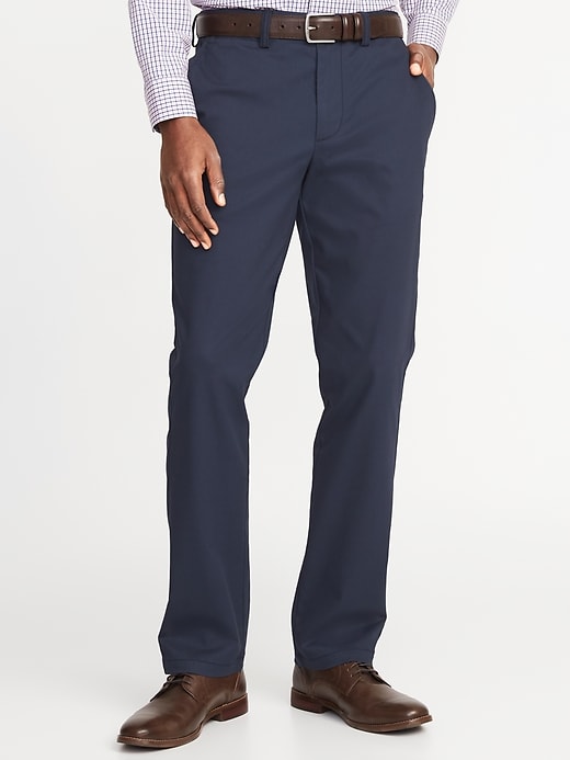 View large product image 1 of 2. Straight Ultimate Built-In Flex Non-Iron Chinos