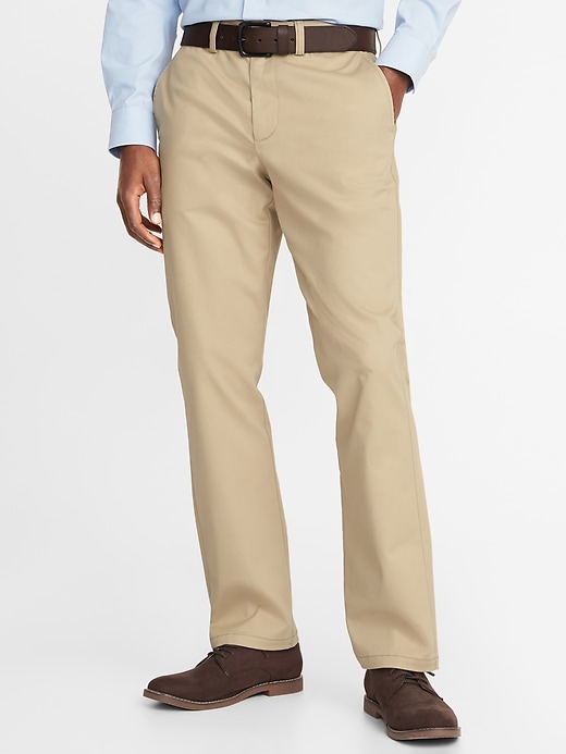 View large product image 1 of 1. Straight Ultimate Built-In Flex Non-Iron Chinos