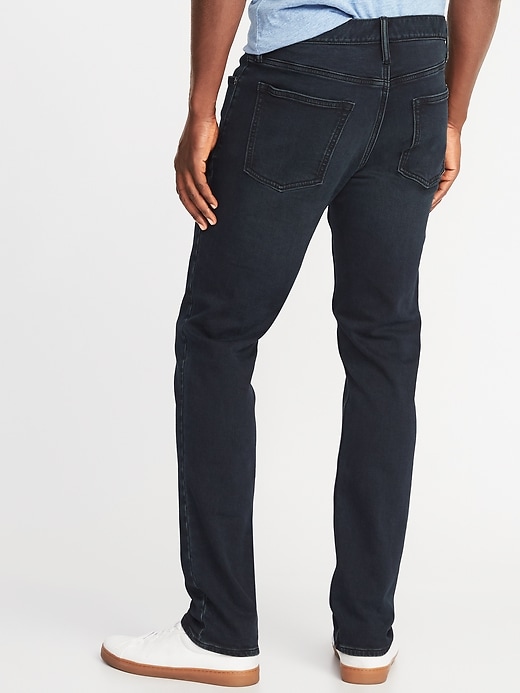 View large product image 2 of 2. Slim 24/7 Built-In Flex Blue Black Jeans