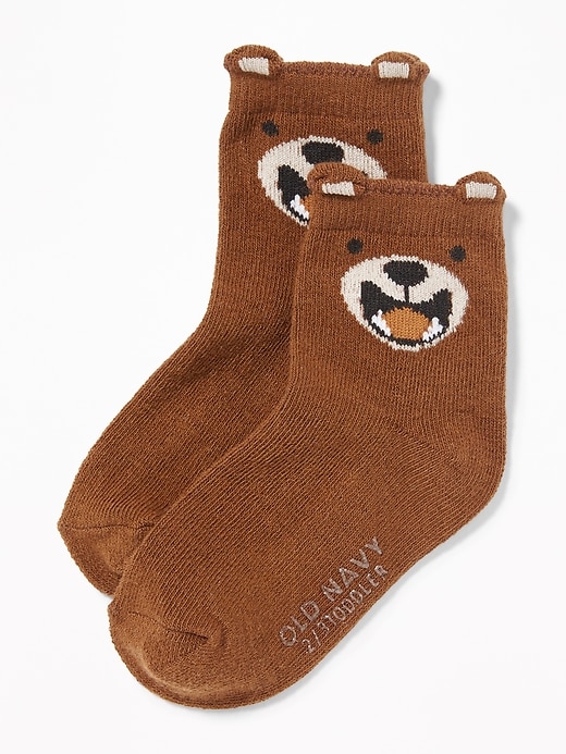 View large product image 1 of 1. Graphic Crew Socks For Toddler Boys & Baby