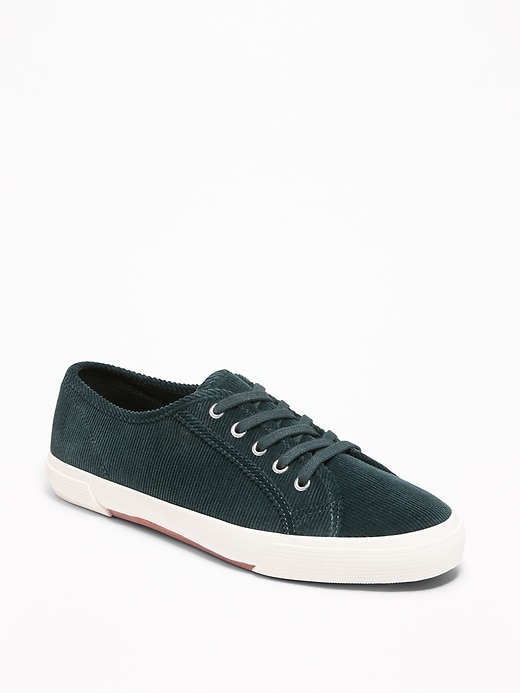 View large product image 1 of 1. Corduroy Sneakers for Women