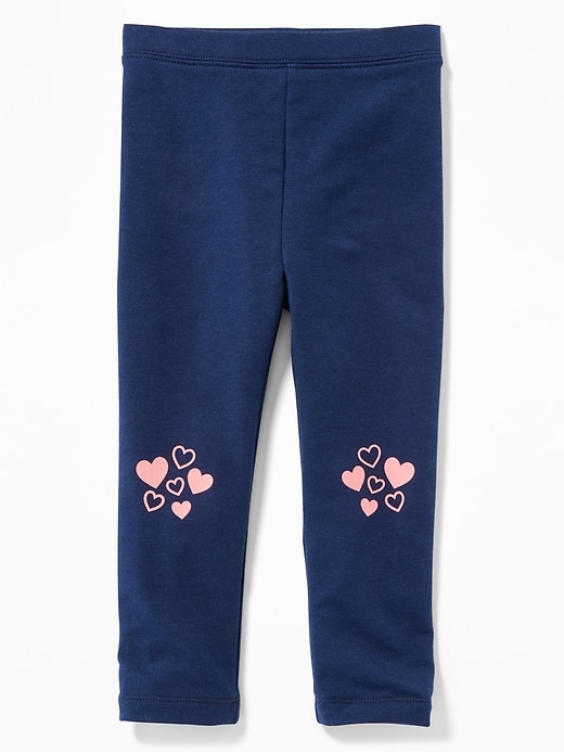View large product image 1 of 1. French-Terry Leggings for Toddler Girls