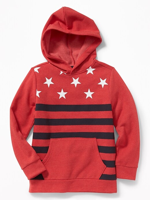 View large product image 1 of 1. Graphic Fleece Hoodie for Boys