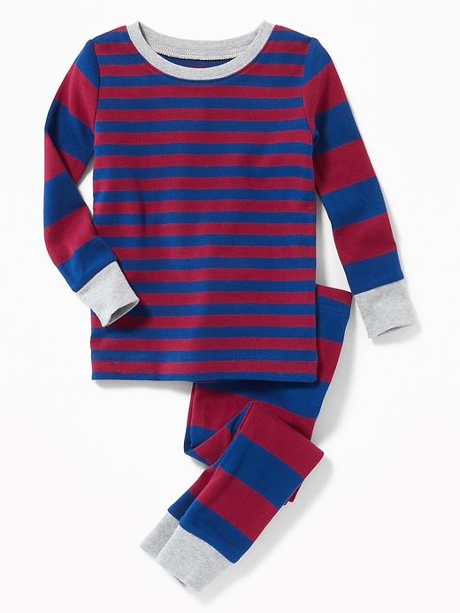 Old Navy Striped Sleep Set for Toddler Boys & Baby $16.99