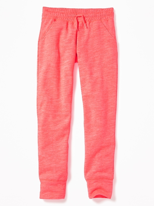 View large product image 1 of 1. Relaxed Slub-Knit Joggers for Girls