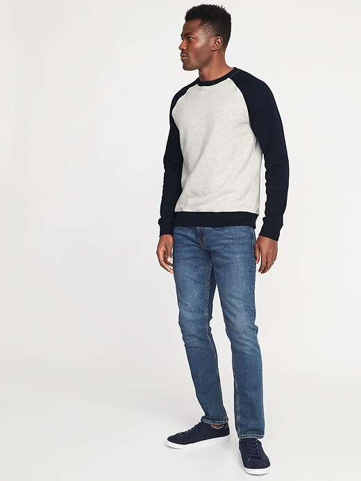 Image number 3 showing, Color-Block Raglan-Sleeve Sweatshirt