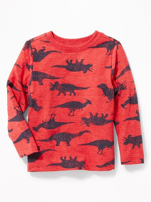 View large product image 1 of 1. Printed Crew-Neck Tee for Toddler Boys