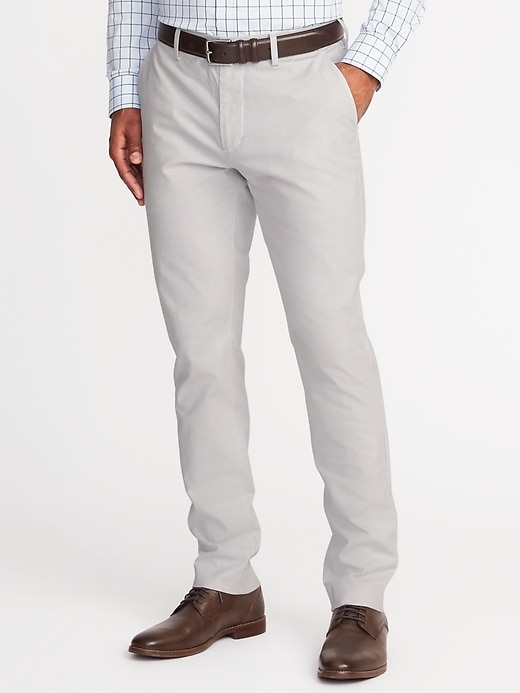 View large product image 1 of 2. Slim Signature Built-In Flex Non-Iron Pants