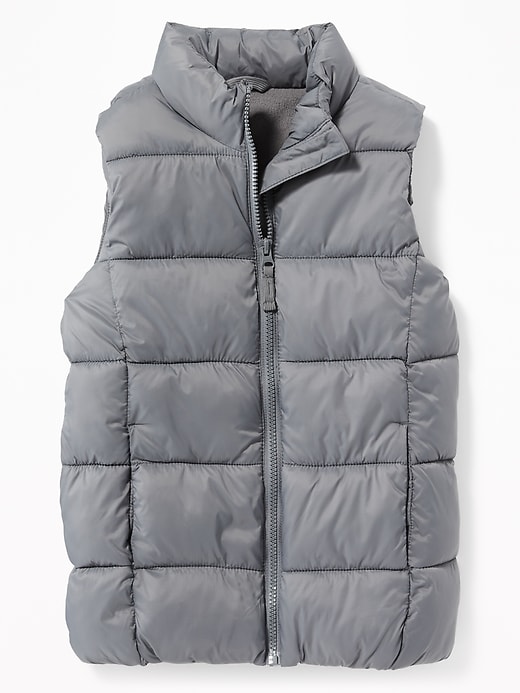 View large product image 1 of 1. Frost-Free Puffer Vest for Girls