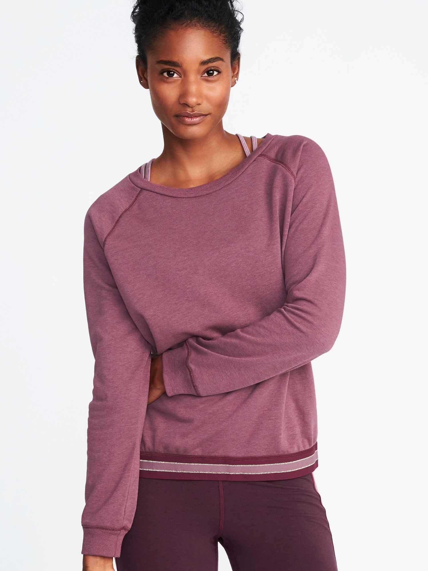 Relaxed french terry sweatshirt cheap old navy