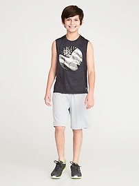 View large product image 3 of 3. Go-Dry Cool Graphic Performance Tank For Boys