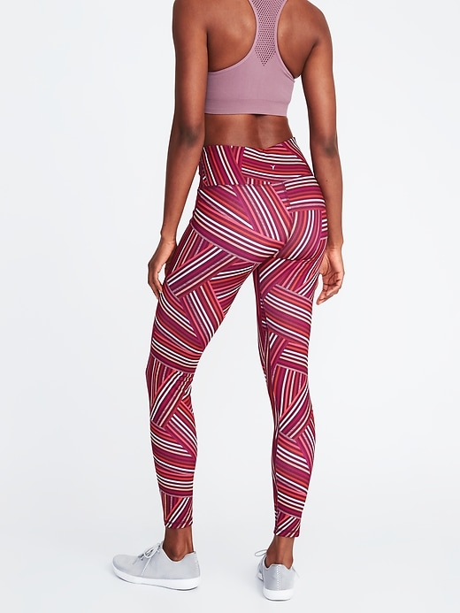View large product image 2 of 2. High-Rise Printed Elevate Compression Leggings for Women