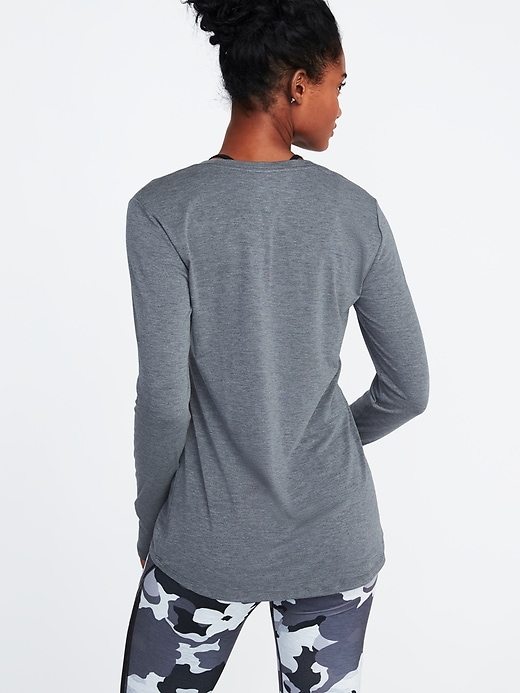 Image number 2 showing, Crew-Neck Performance Tee for Women