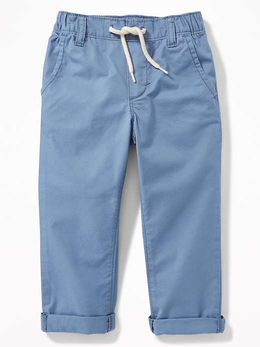 View large product image 1 of 3. Relaxed Pull-On Anytime Chinos for Toddler Boys