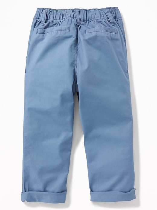 View large product image 2 of 3. Relaxed Pull-On Anytime Chinos for Toddler Boys