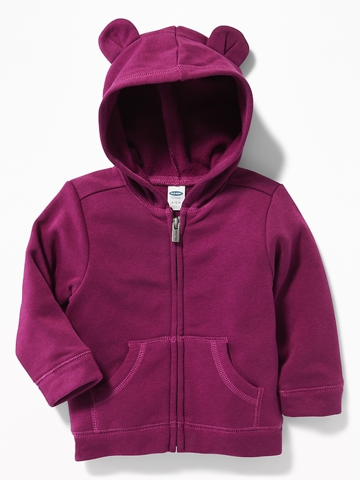 View large product image 1 of 2. Critter Zip Hoodie for Baby