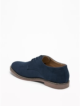 Old navy clearance blue suede shoes