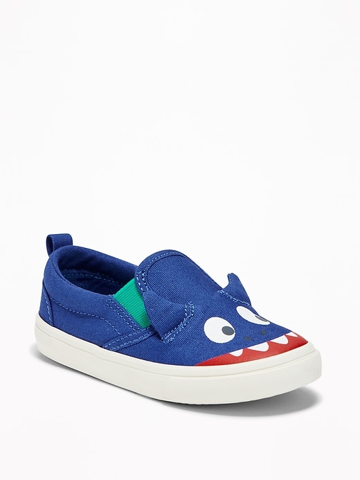 View large product image 1 of 4. Monster Slip-Ons For Toddler Boys
