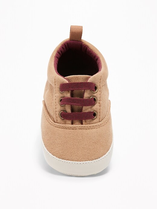 View large product image 2 of 4. Sueded Low-Top Sneakers for Baby