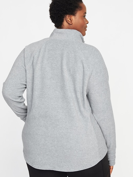 Image number 2 showing, Go-Warm Micro Performance Fleece Plus-Size Zip Jacket