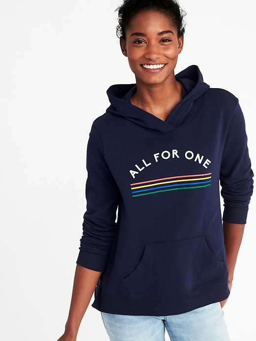 View large product image 1 of 1. Relaxed Pullover Hoodie for Women