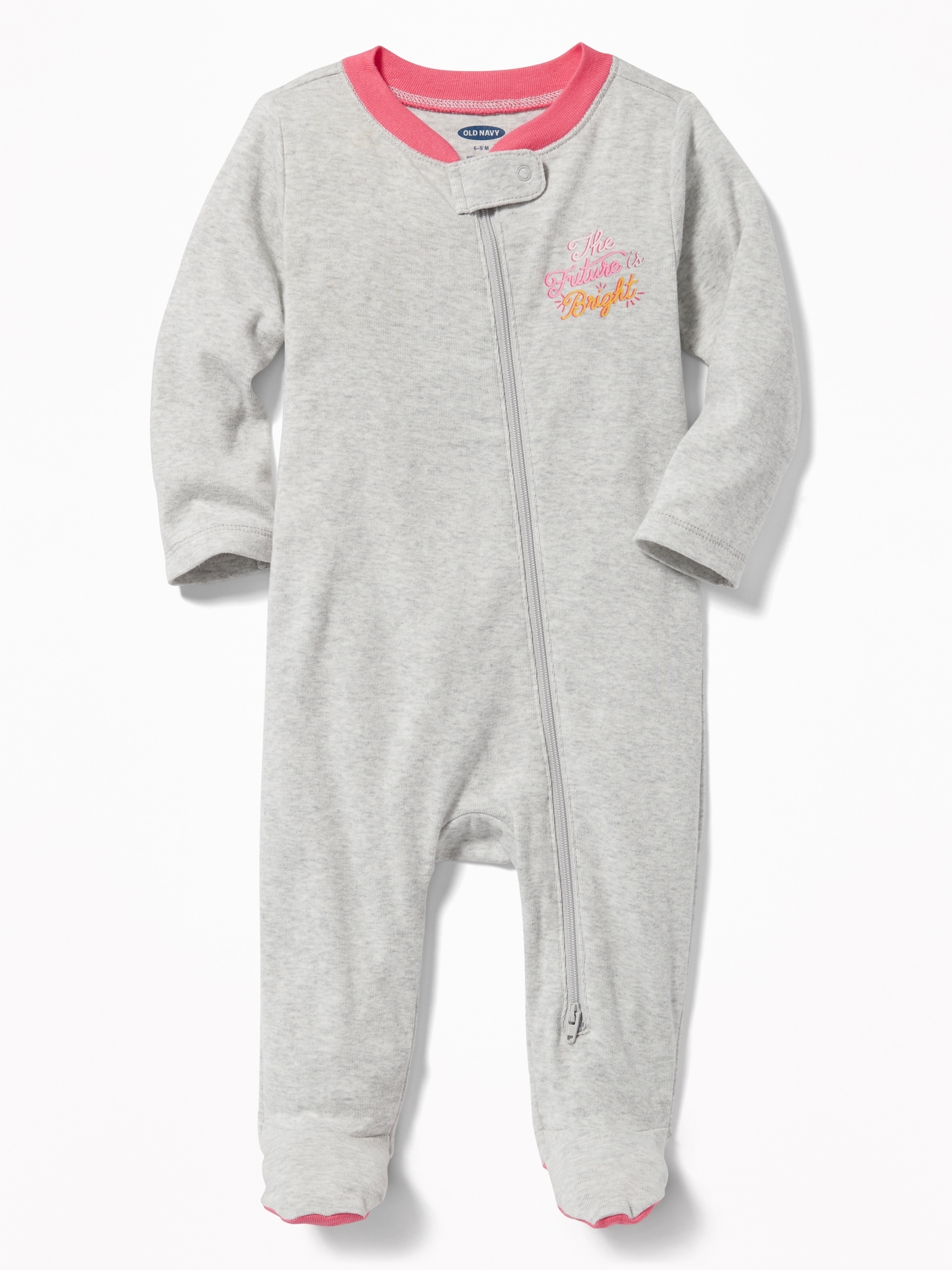 Unisex Footed OnePiece for Baby Old Navy