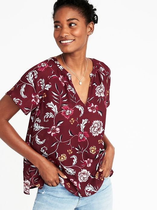 Image number 1 showing, Relaxed Top for Women
