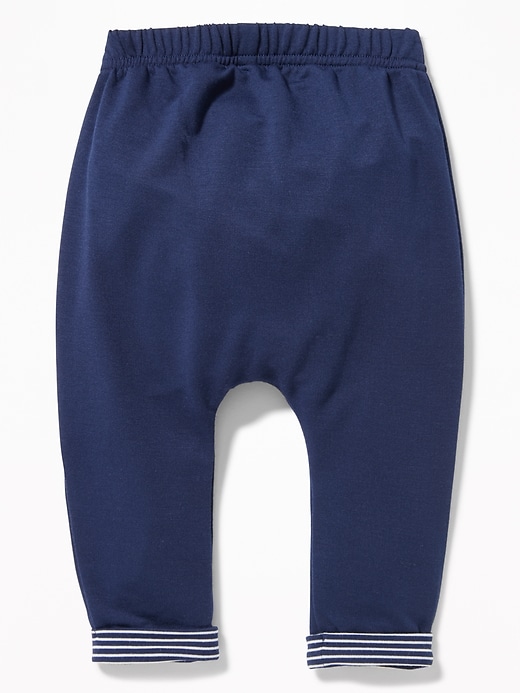 View large product image 2 of 2. French-Terry Pull-On Pants for Baby
