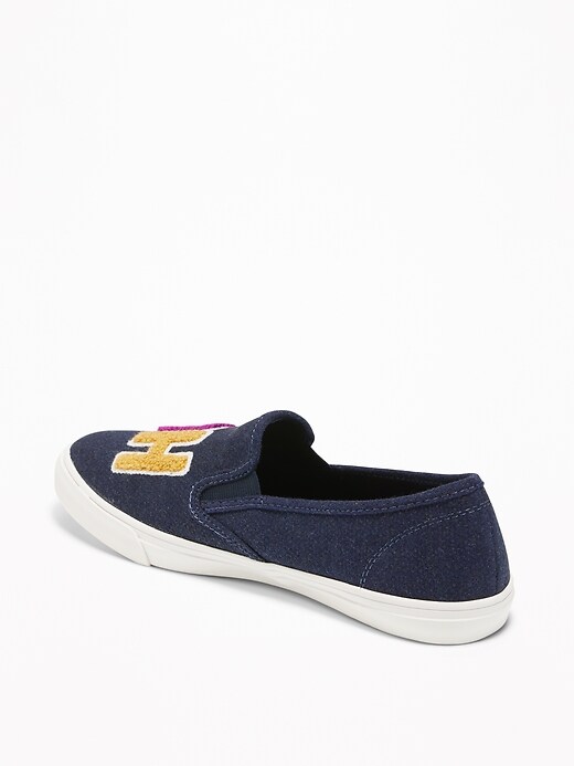 Image number 3 showing, "Oh Hey" Graphic Slip-Ons for Women