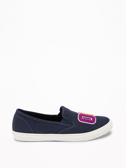 Image number 4 showing, "Oh Hey" Graphic Slip-Ons for Women
