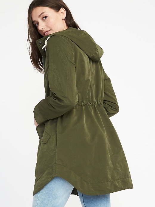 Image number 2 showing, Hooded Utility Anorak for Women