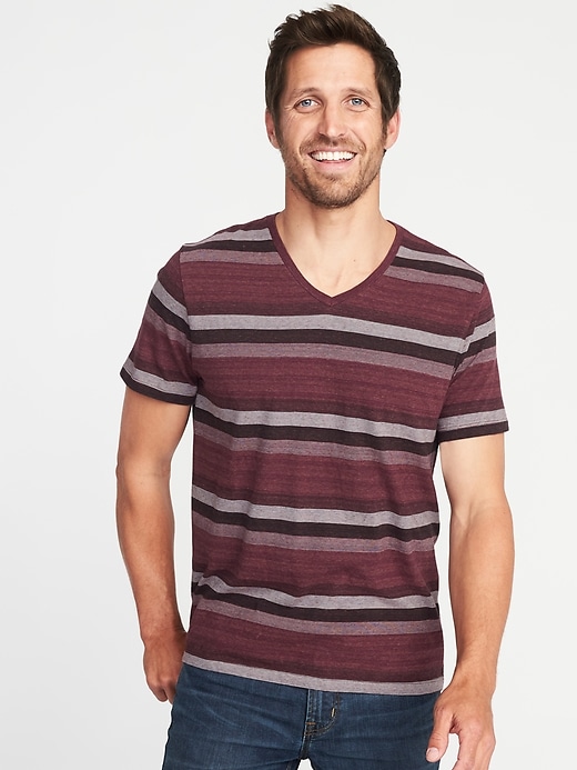 Image number 4 showing, Soft-Washed Perfect Fit V-Neck Tee