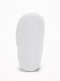 View large product image 4 of 4. Sueded Perforated Slip-Ons for Baby