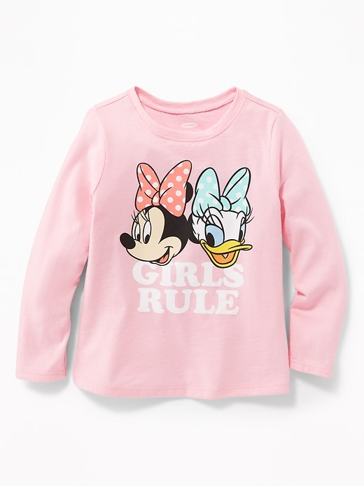 View large product image 1 of 2. Disney&#169 Minnie Mouse & Daisy Duck "Girls Rule" Tee for Toddler Girls