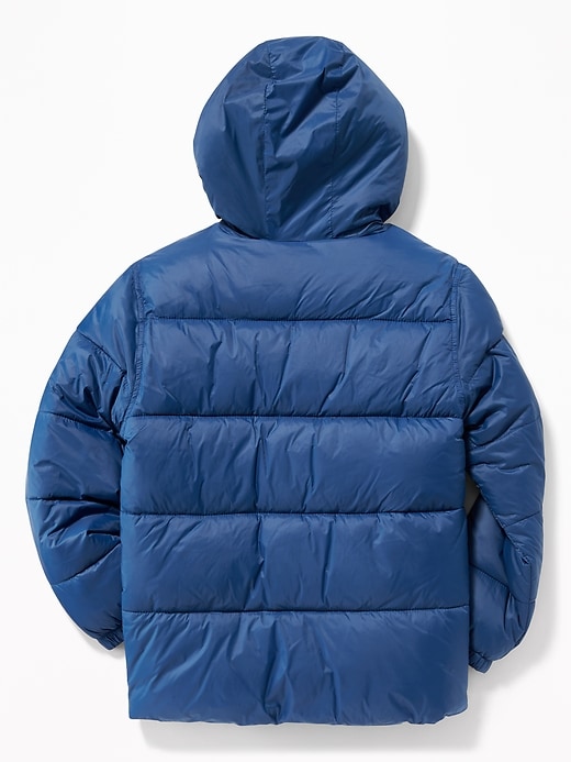 View large product image 2 of 3. Frost-Free Hooded Puffer Jacket For Boys