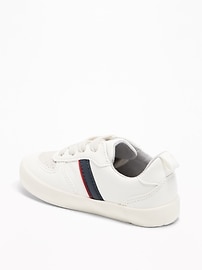 View large product image 3 of 4. Retro-Stripe Sneakers For Toddler Boys